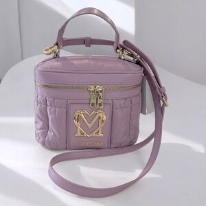Love Moschino NWT Lilla Vanity Crossbody Bag
